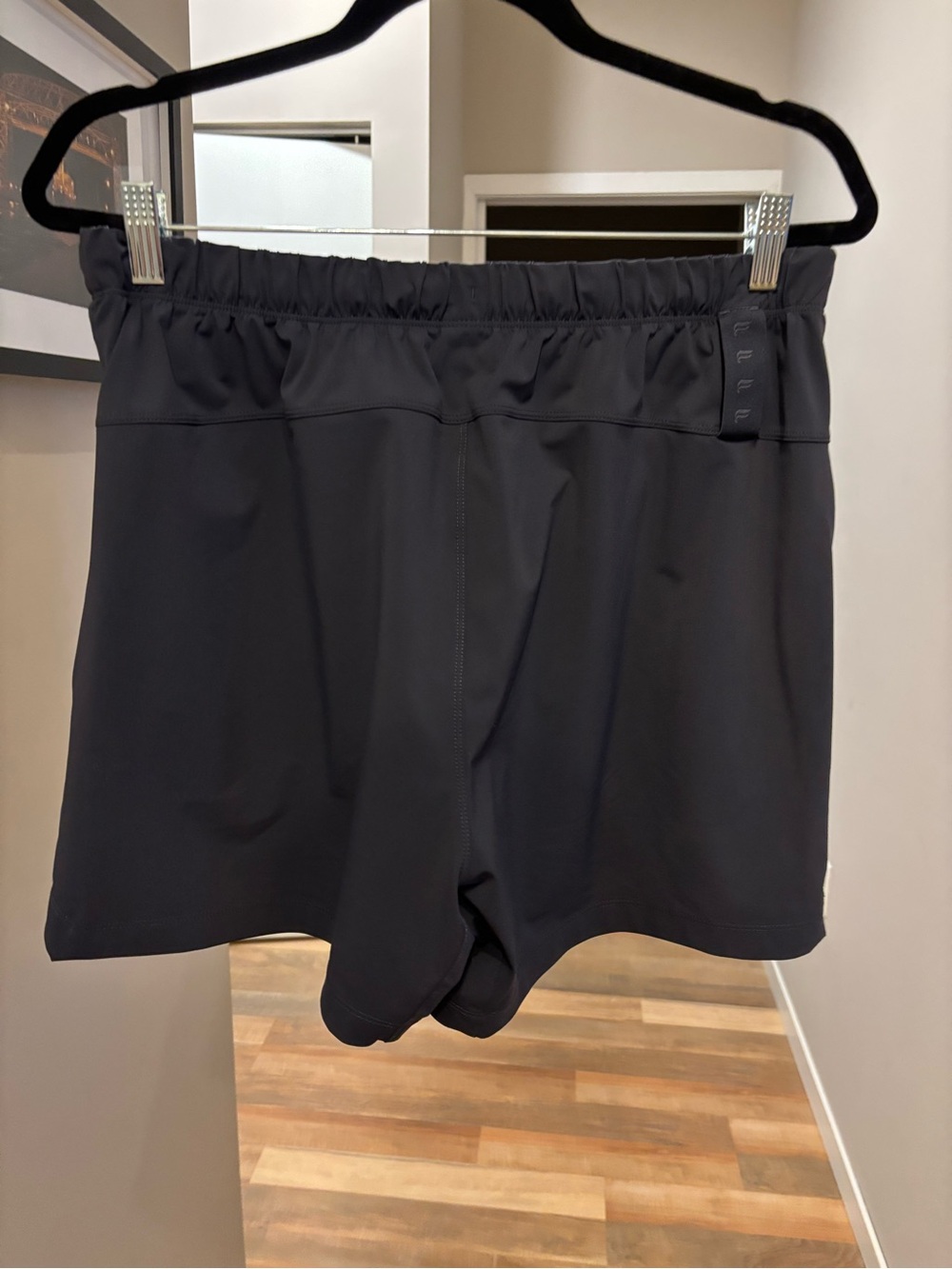 Fabletics Men's Navy Athletic Shorts - Picture 2 of 4